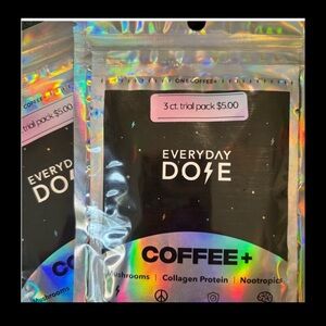 10 packs of 3 ct per pack of EverydayDose Nootropic Coffee